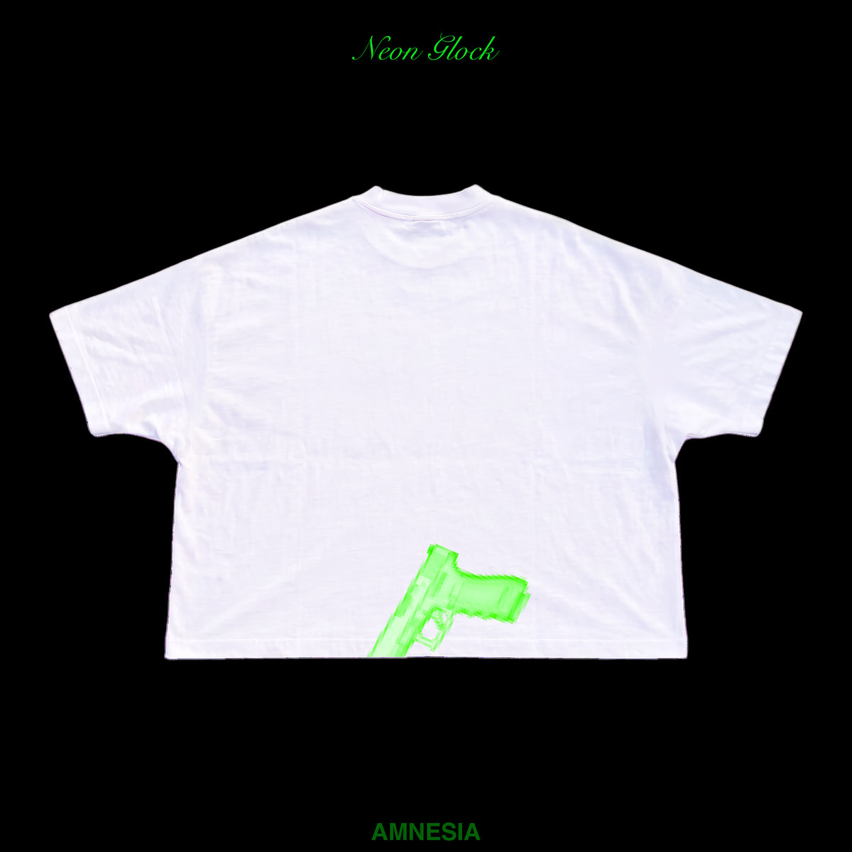 AMNESIA "MEMORY OF GOD TEE" (Green/White)